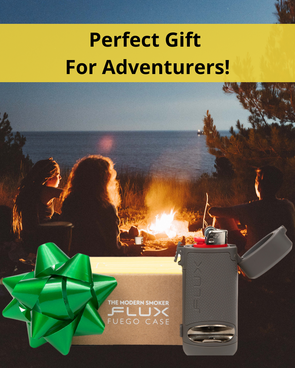 Fuego Case — The Best BIC Lighter Case with AirTag Holder, Multi-Tool & Bottle Opener