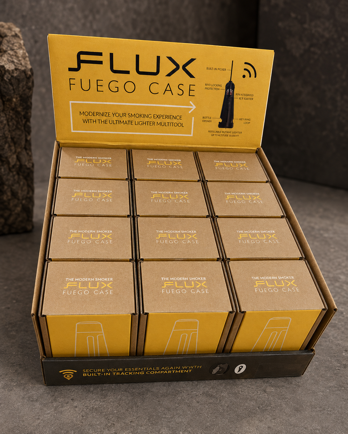 Fuego Case- Retail 12 Pack with Display Box